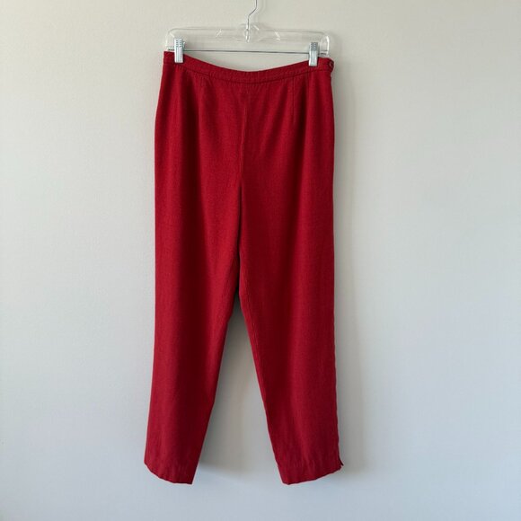 Vintage Brick-Red Trouser, Best for Size 8 - Picture 1 of 3